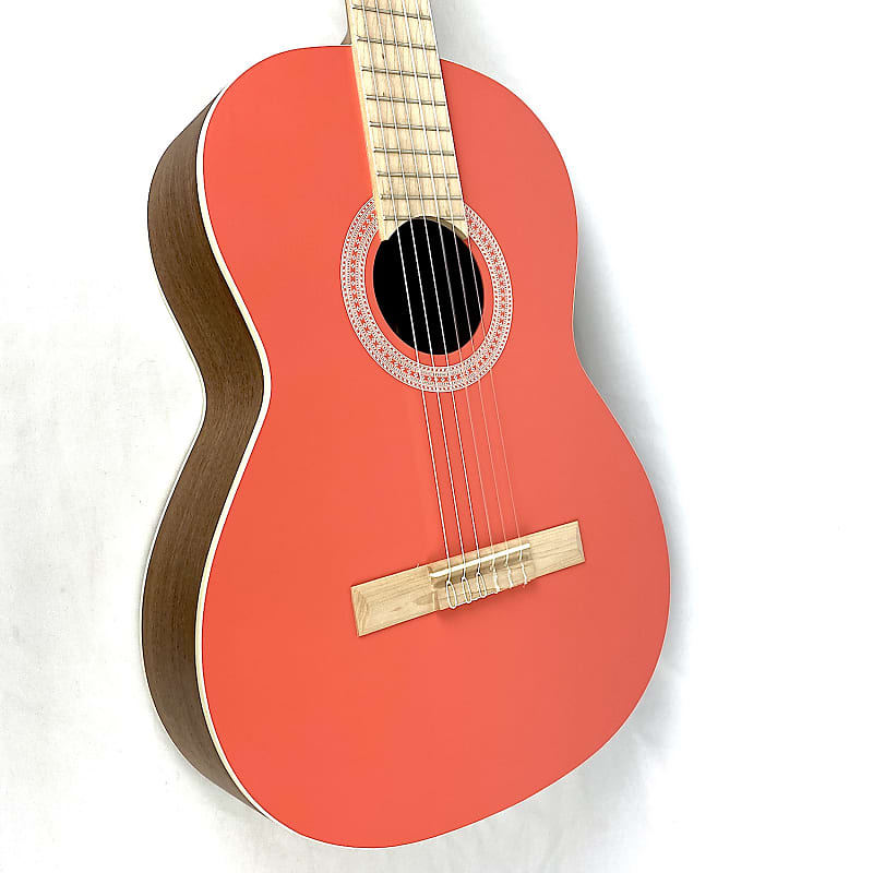 Cordoba Protégé Matiz C-1 Classical Guitar 2021 Coral w/ Matching Bag