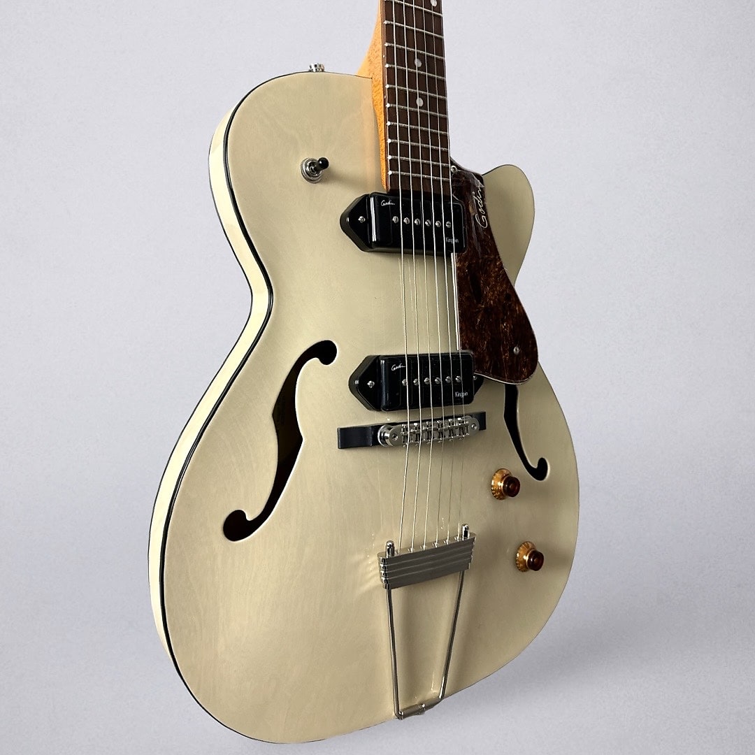 Godin 5th Avenue Thinline Kingpin P90 2025 - Trans Cream