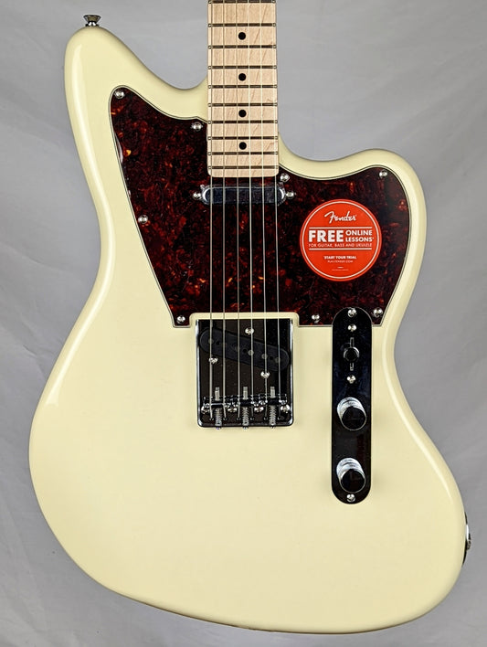 Paranormal Offset Tele, Olympic White Maple FB