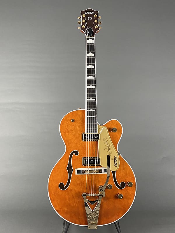 Gretsch G6120TG-DS Players Edition Nashville 2022 Roundup Orange