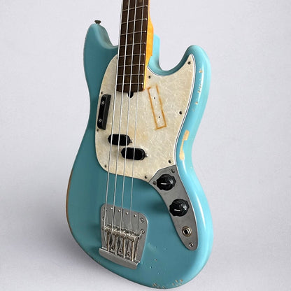 Fender JMJ Road Worn Mustang Bass 2025 - Daphne Blue