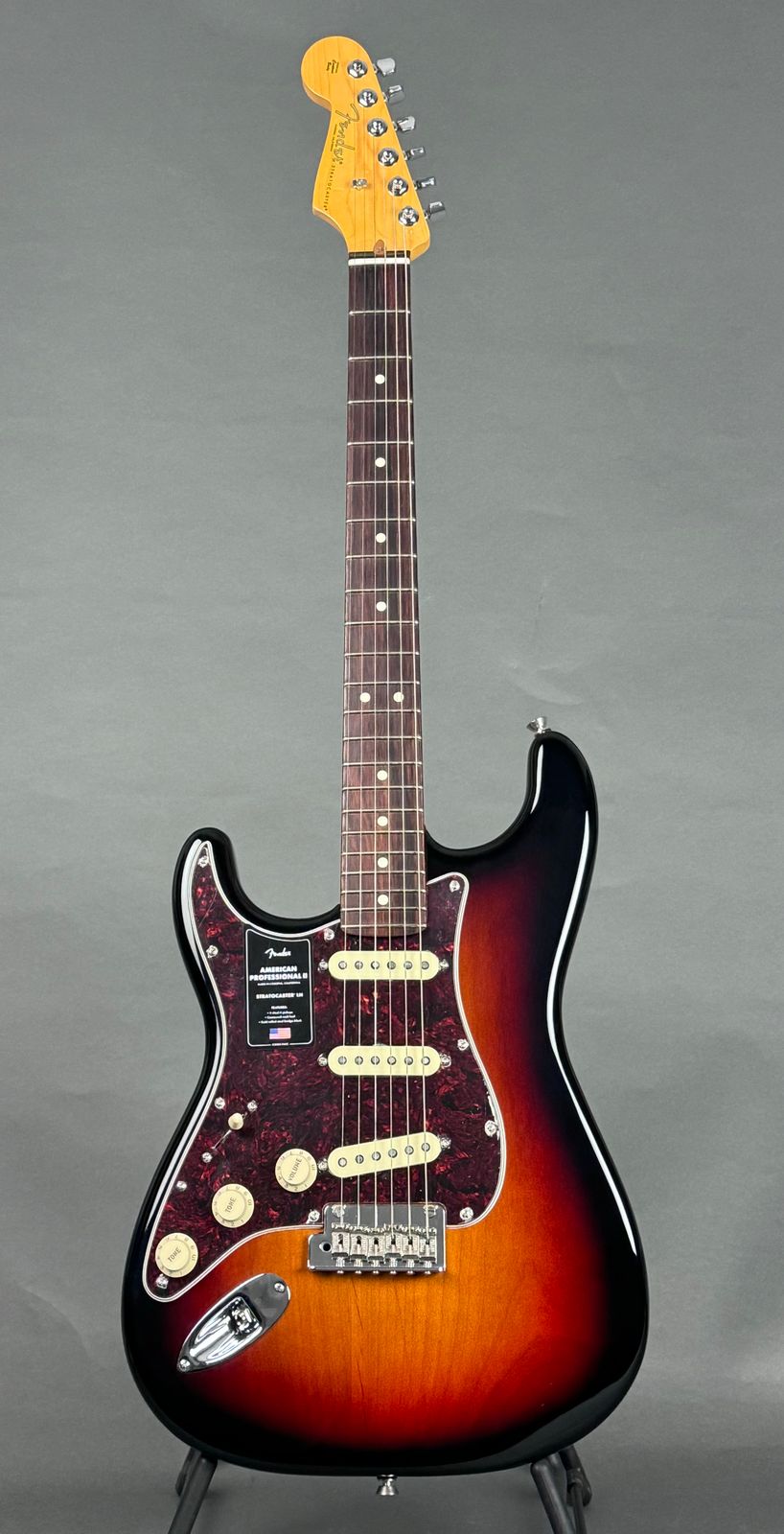 Fender American Professional II Stratocaster Left Handed 2021 - 3-Tone Sunburst