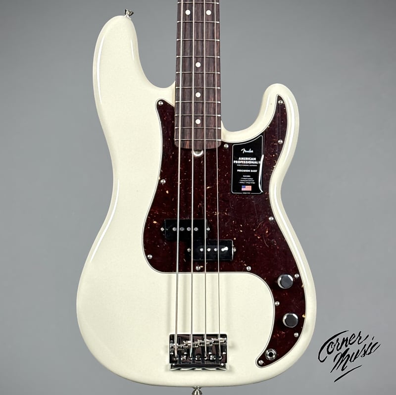 Fender American Professional II Precision Bass 2024 - Olympic White