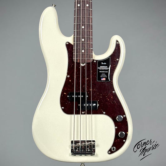 Fender American Professional II Precision Bass 2024 - Olympic White