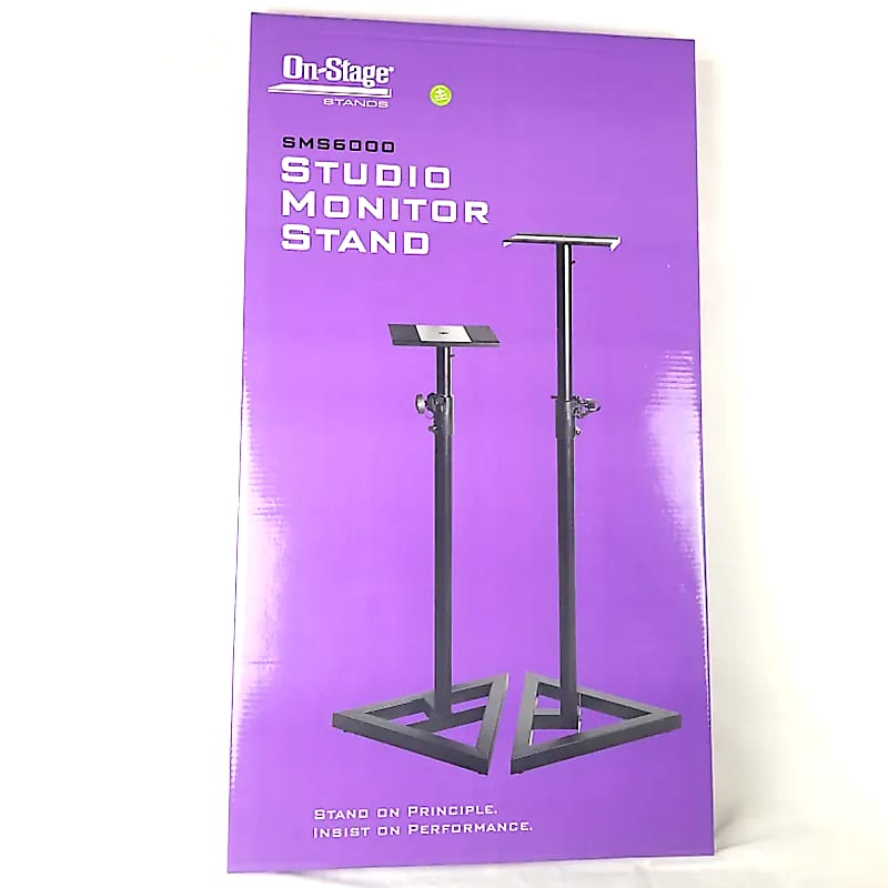 On-Stage SMS6000 Studio Monitor Stands (PAIR)