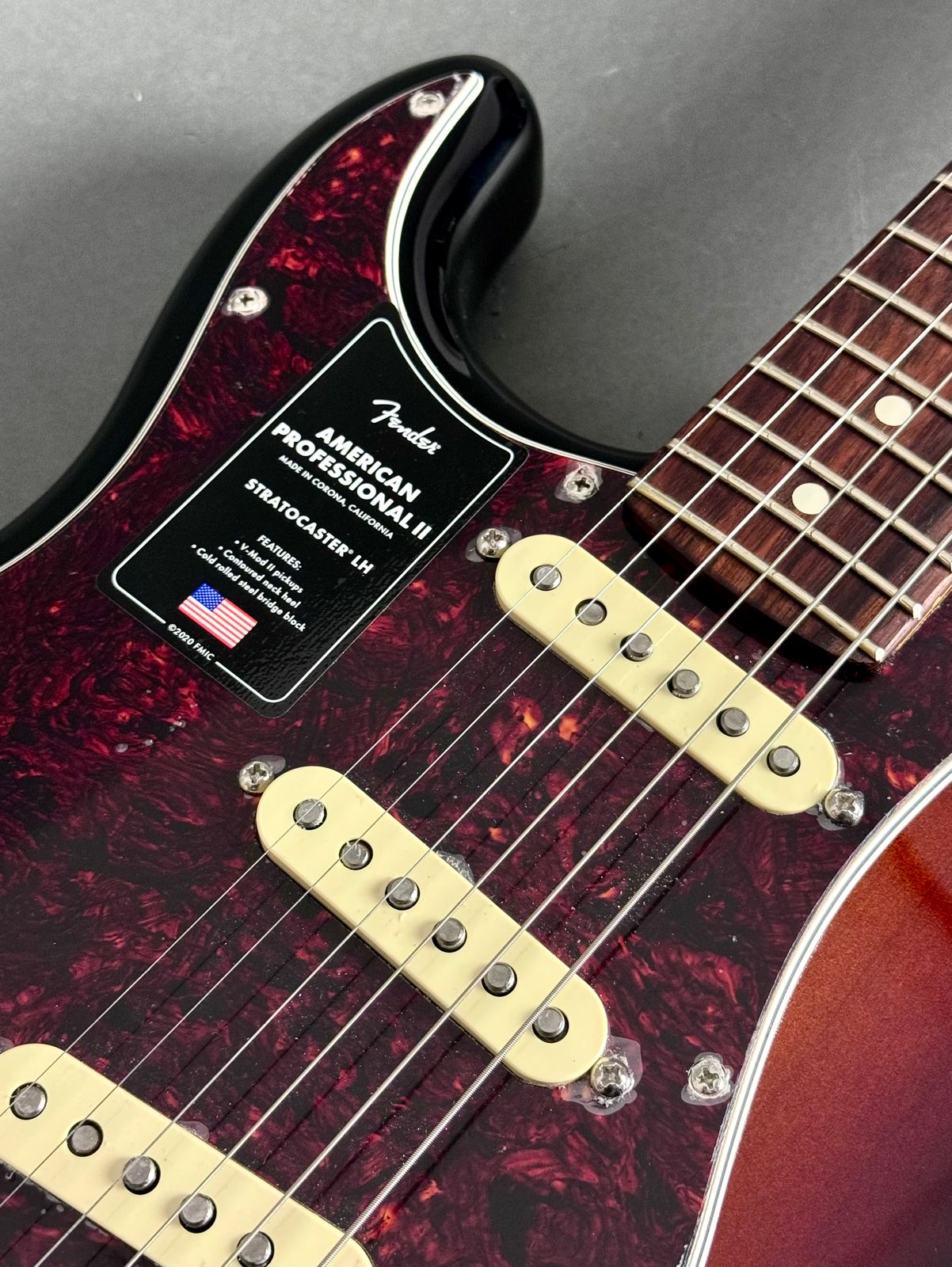 Fender American Professional II Stratocaster Left Handed 2021 - 3-Tone Sunburst