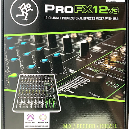 12 channel Mixer w/USB & FX