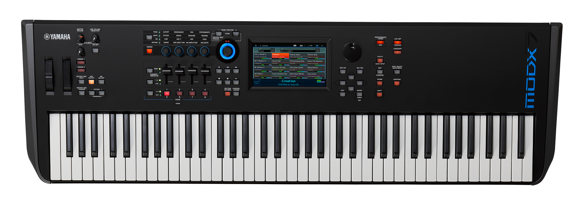 Yamaha MODX7+ 76-Key Synthesizer – Corner Music Yamaha MODX7+ 76-Key Synthesizer – Corner Music