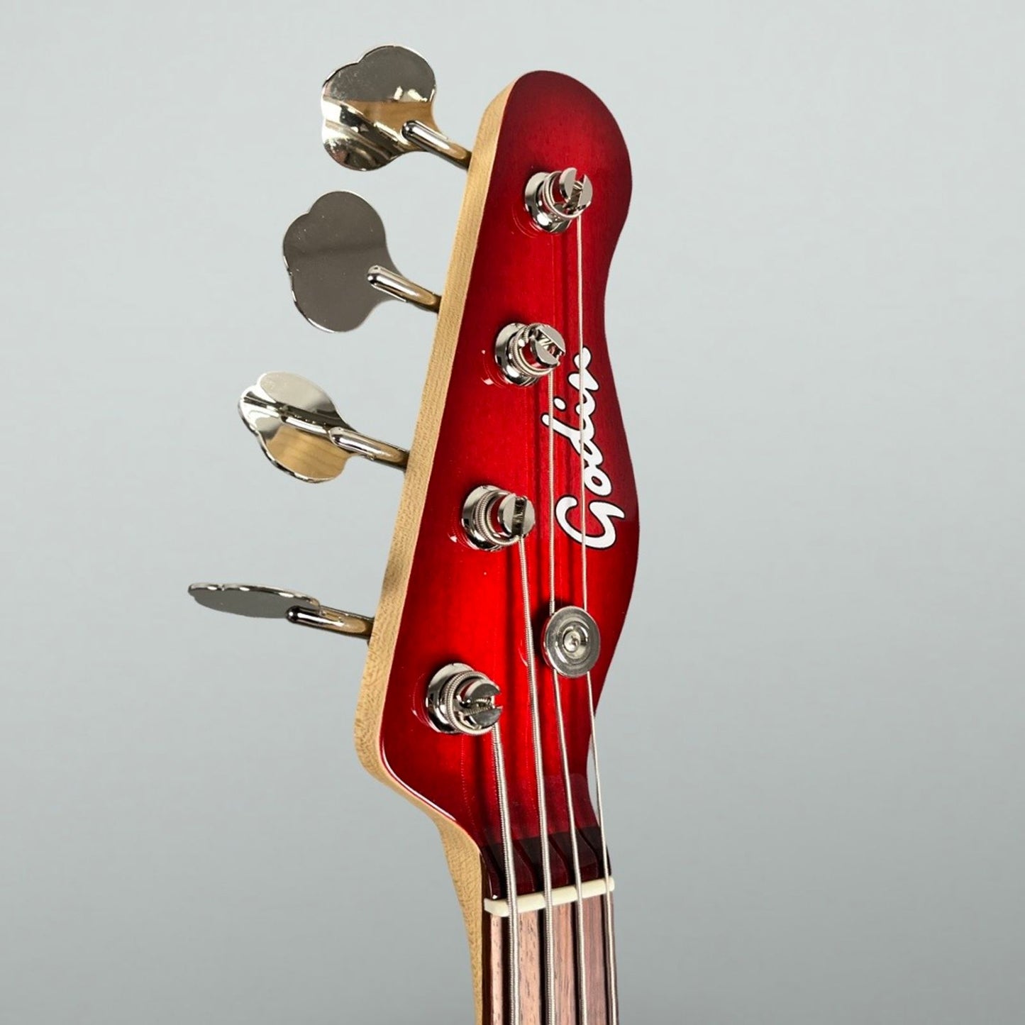 Godin A4 Robert Trujillo Metallica Signature - Transparent Red