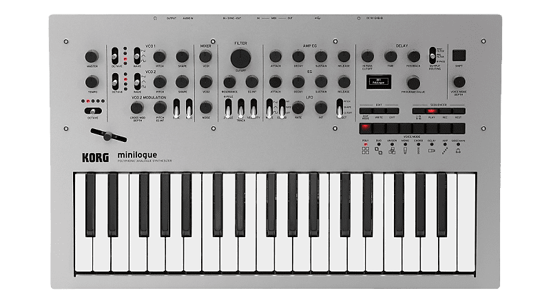 Korg Minilogue 4-voice Analog Polyphonic Synthesizer