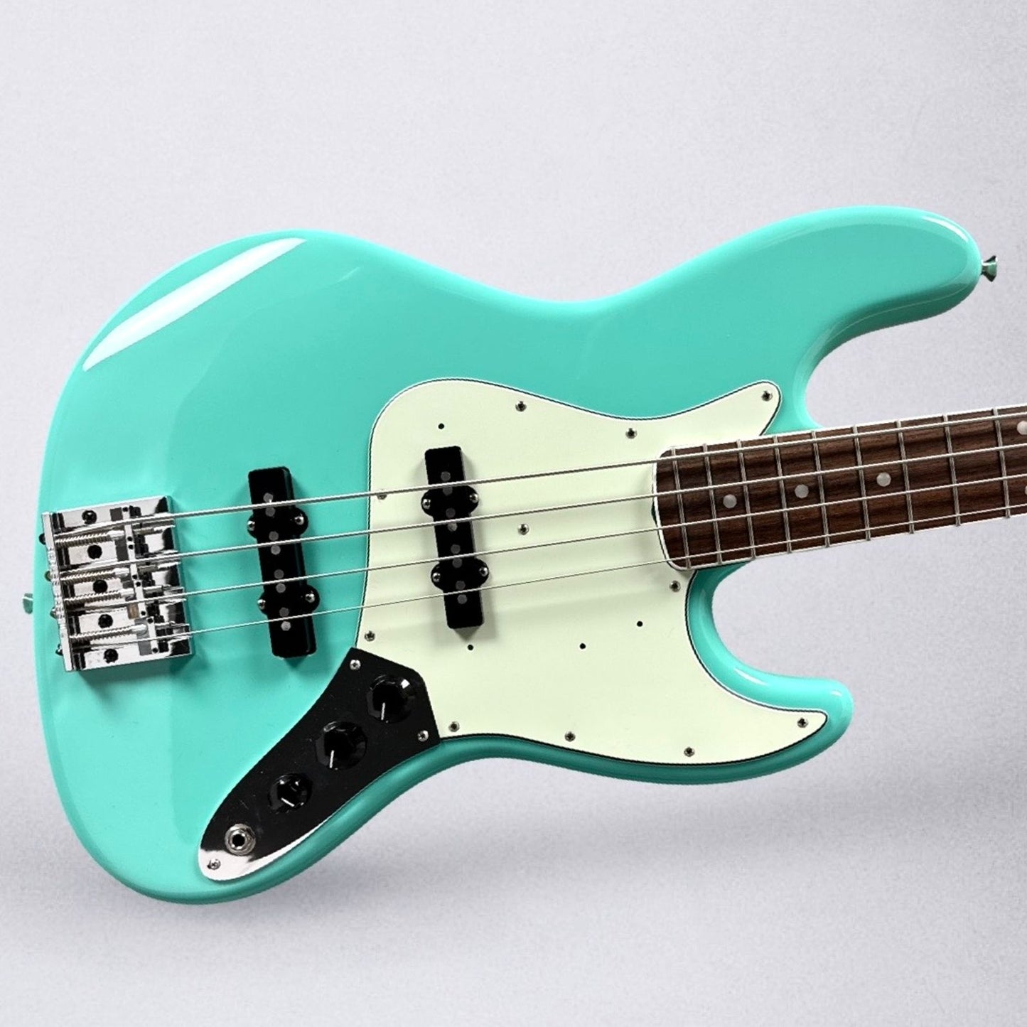 Fender American Vintage II 1966 Jazz Bass w/ Upgrades 2023 - Seafoam Green