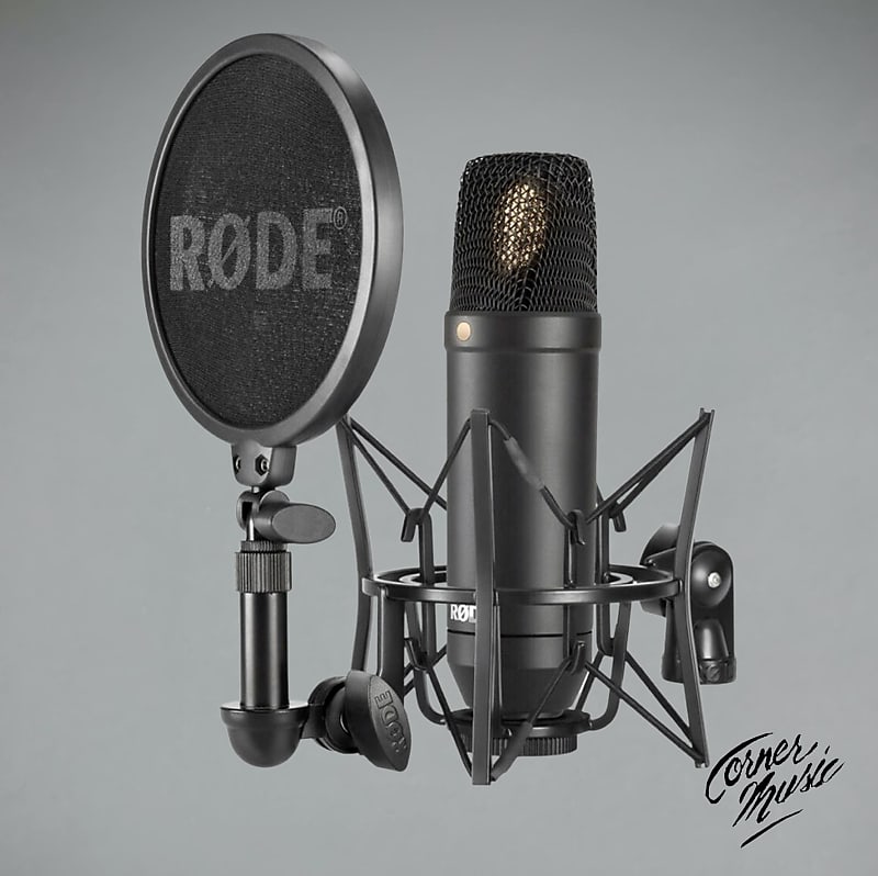 RØDE NT1 Kit Condenser Microphone with SM6 Shock Mount and Pop Filter