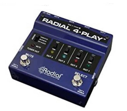 Radial 4-Play Multi-Channel Direct Box