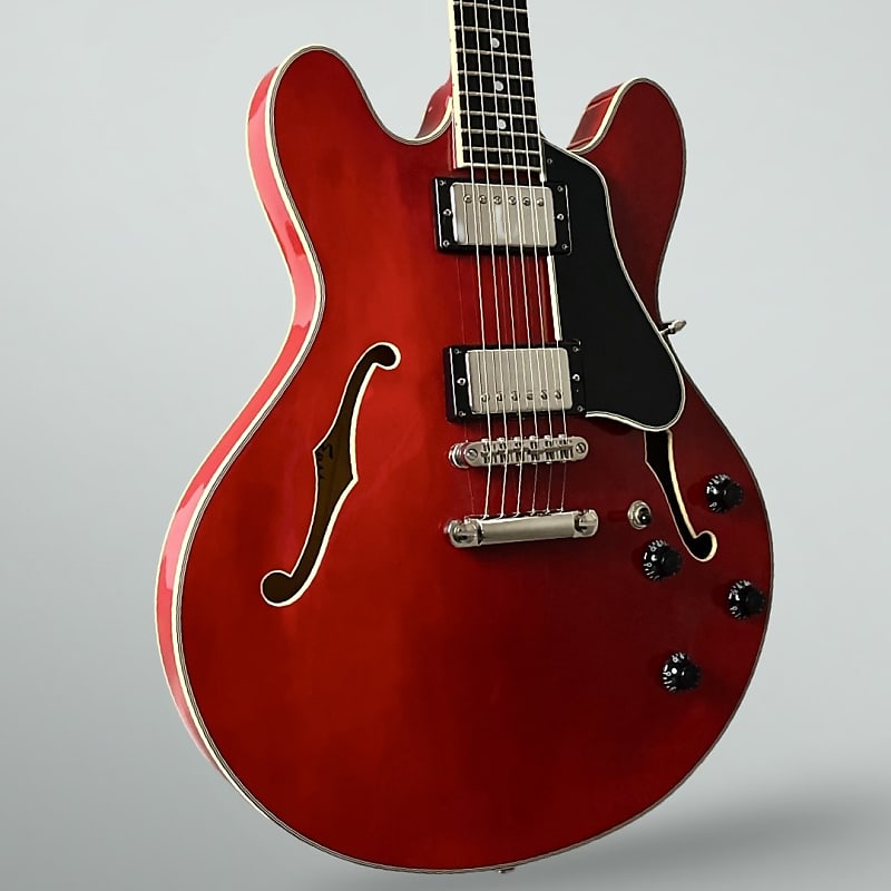 Eastman T386 Semi-Hollow 2022 Red #1797