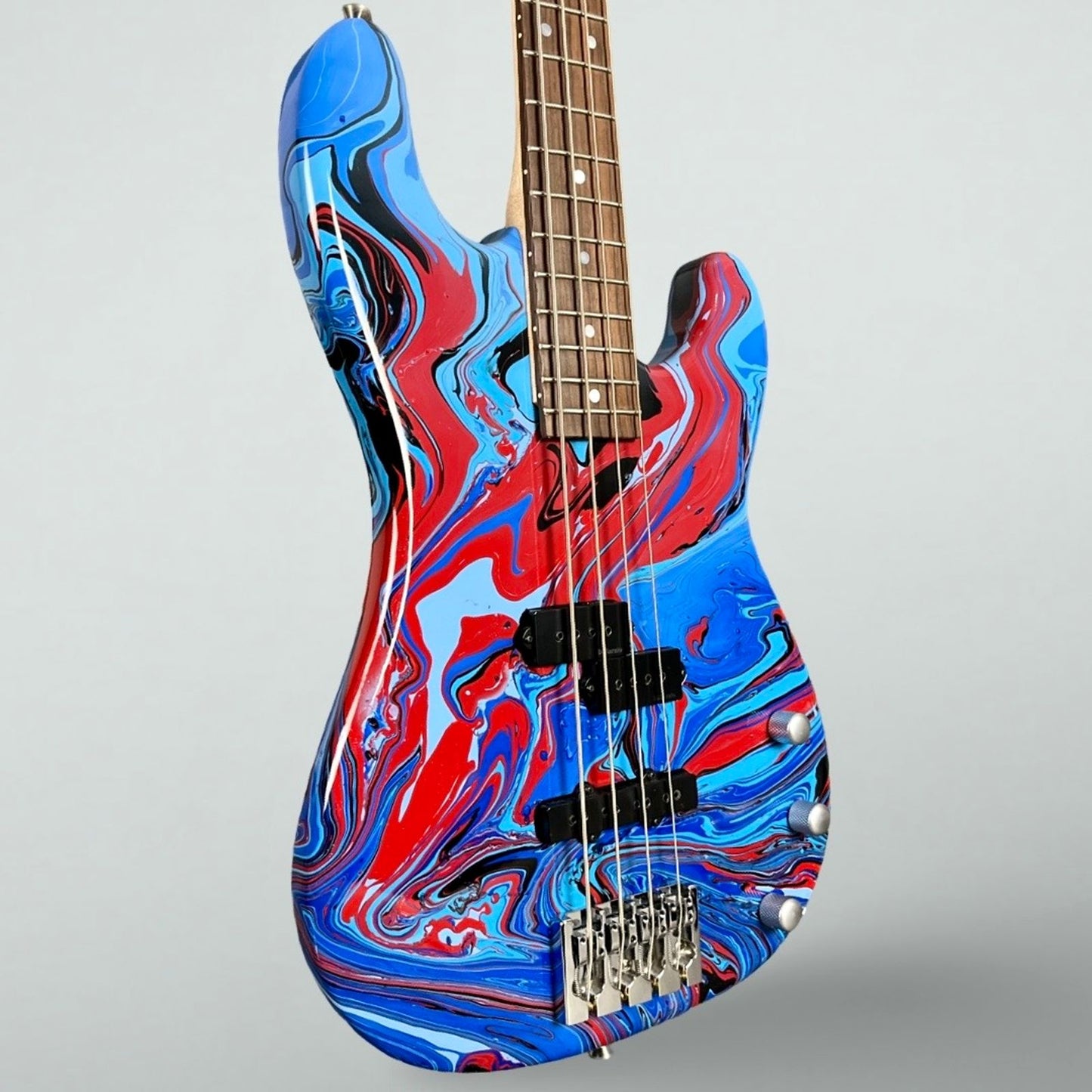 Funk Guitars USA PJ Bass - Swirl