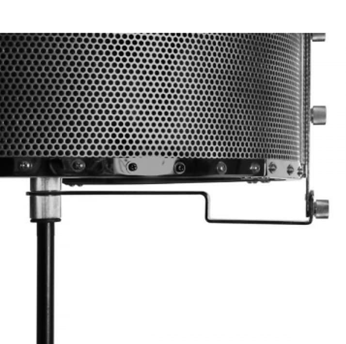 On-Stage ASMS4730 Isolation Shield - Black/Chrome