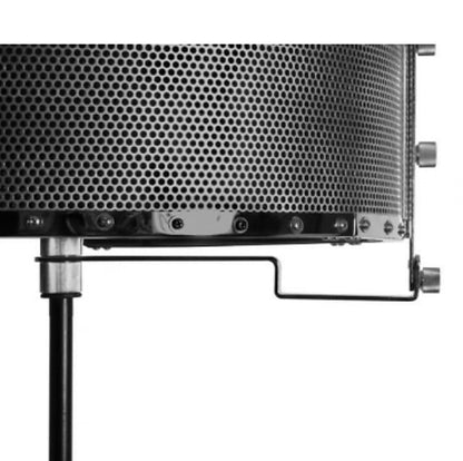 On-Stage ASMS4730 Isolation Shield - Black/Chrome