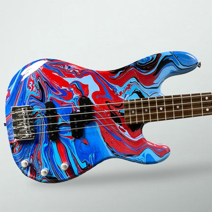 Funk Guitars USA PJ Bass - Swirl