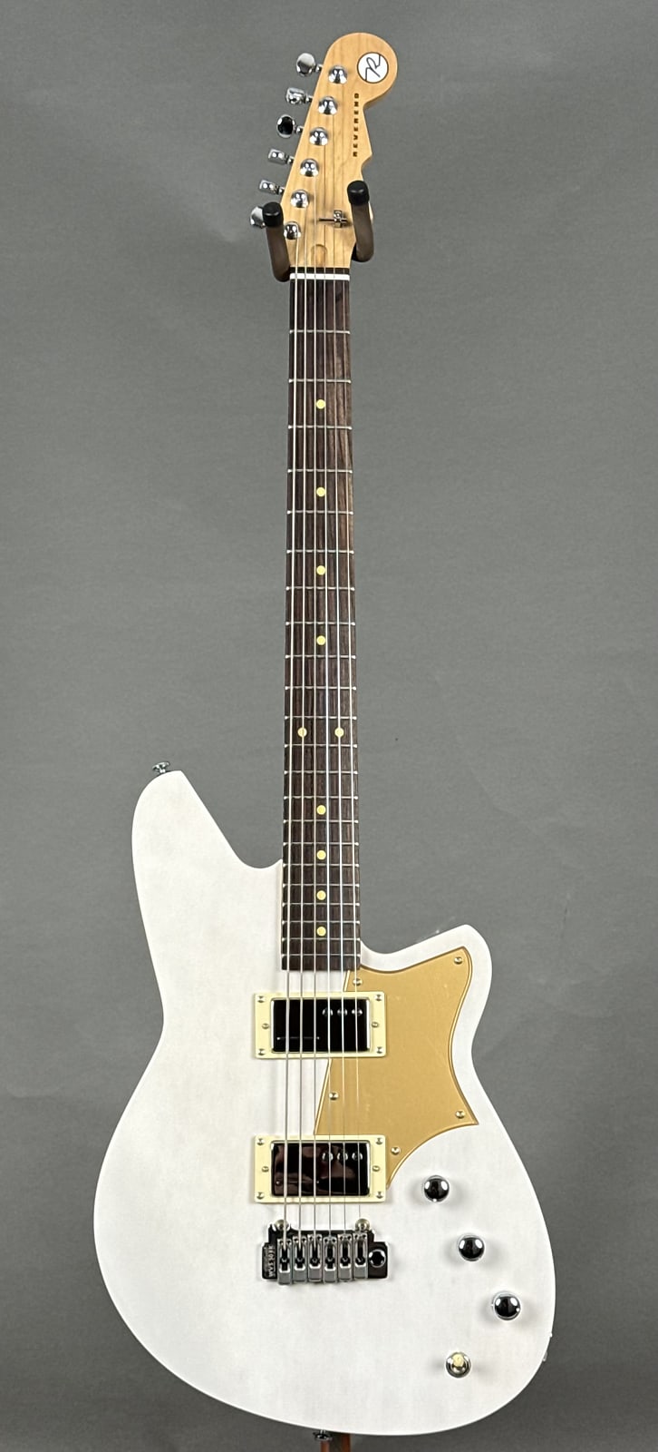 Reverend Descent W Baritone w/ Hardshell Case 2025 - Transparent White