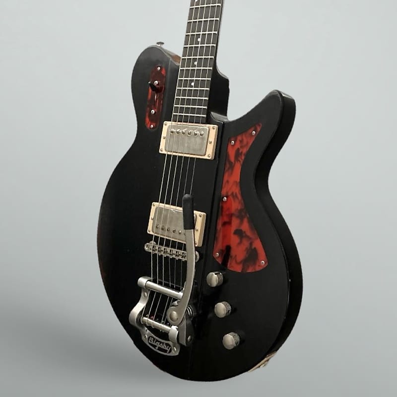 Eastman Juliet/v with Bigsby 2023 - Antique Black #7760