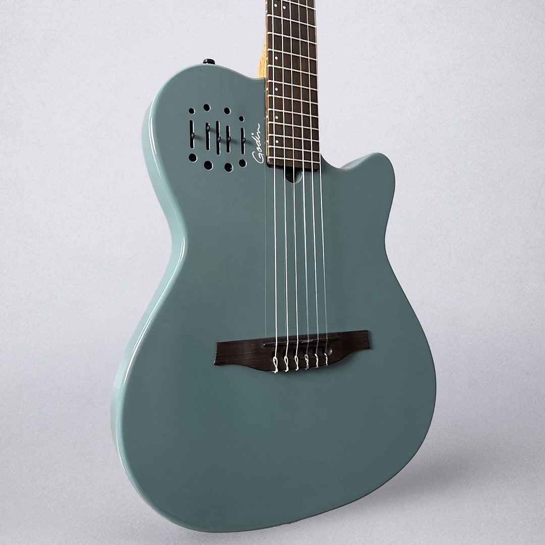 Godin Multiac Mundial Nylon Acoustic-Electric 2025 - Arctik Blue