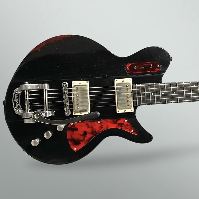 Eastman Juliet/v with Bigsby 2023 - Antique Black #7760