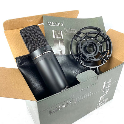 Miktek MK300 Large-Diaphragm FET Condenser Microphone 2021 Black