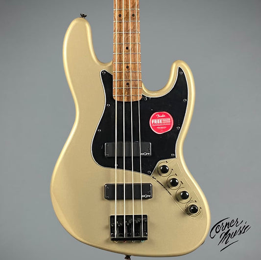 Squier Contemporary Active Jazz Bass HH 2022 Shoreline Gold