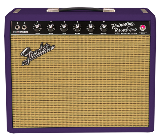 Fender 65 Princeton Reverb Plum Greenback 120V
