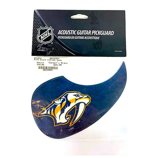 Woodrow NHL Nashville Predators Acoustic Pickguard