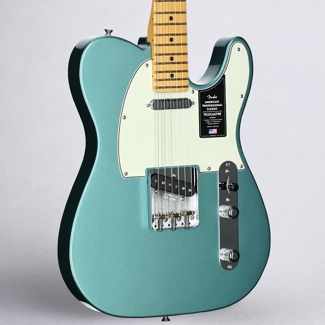 Fender American Professional Classic Telecaster 2025 - Faded Sherwood Green Metallic