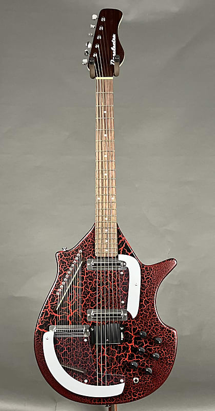 Danelectro Sitar - Red Crackle