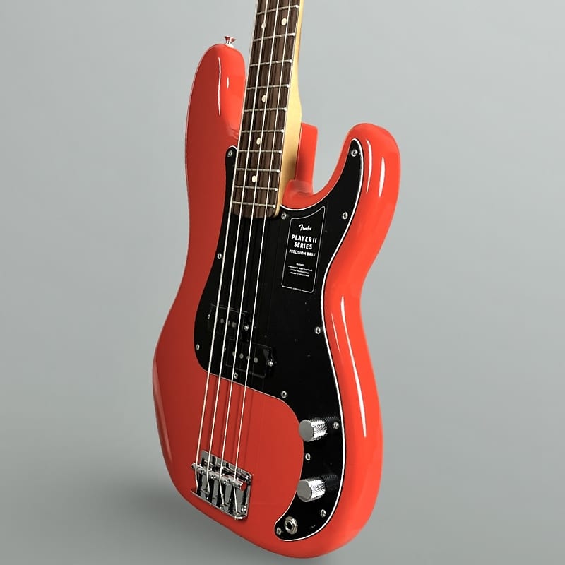 Fender Player II Precision Bass 2024 - Coral Red