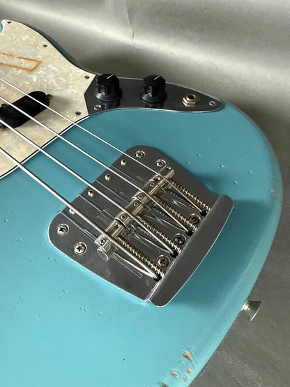 Fender JMJ Road Worn Mustang Bass 2025 - Daphne Blue