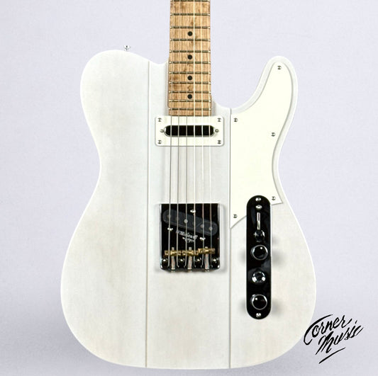 Reverend Greg Koch Signature Gristlemaster w/ Hardshell Case 2025 - Transparent White