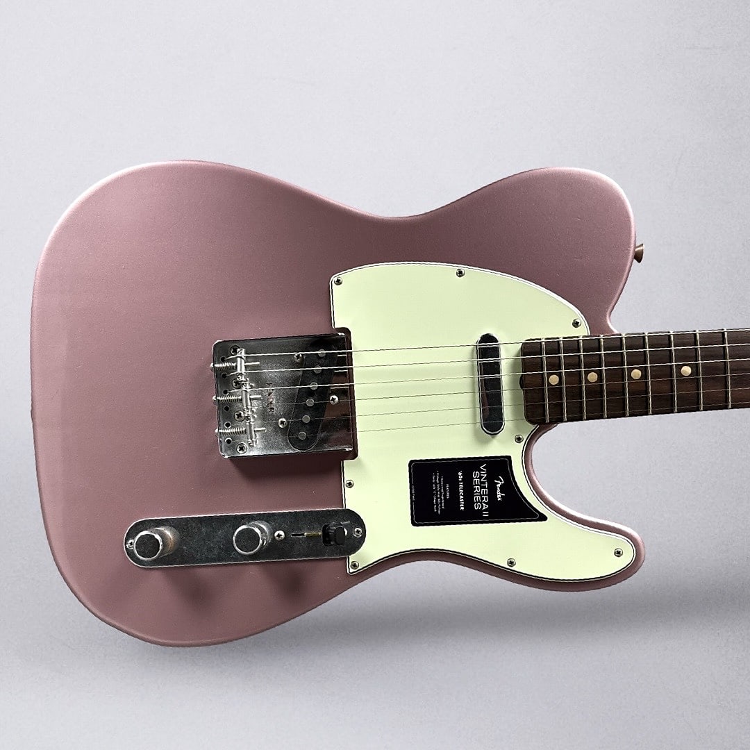 Fender Limited Edition Vintera II Road Worn ‘60s Telecaster 2025 - Burgundy Mist