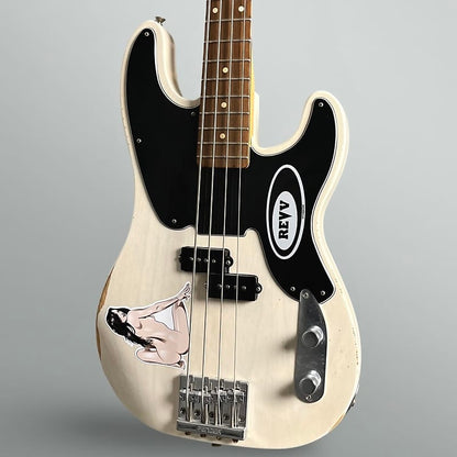 Fender Mike Dirnt Road Worn Precision Bass 2014 - White Blonde