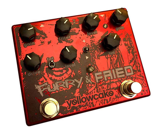 Yellowcake Furry and Fried - Dual Overdrive Pedal