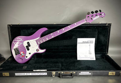 Yamaha Attitude ATT10TH 10th Anniversary Billy Sheehan Signature Limited Edition #10 of 300 2000 - Purple Metal Flake