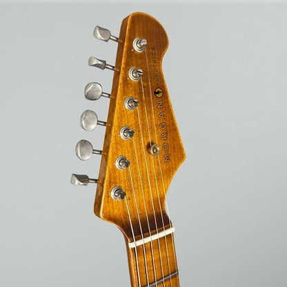 Morgan Electrics Double Cut Standard - CUSTOM - Sonic Blue