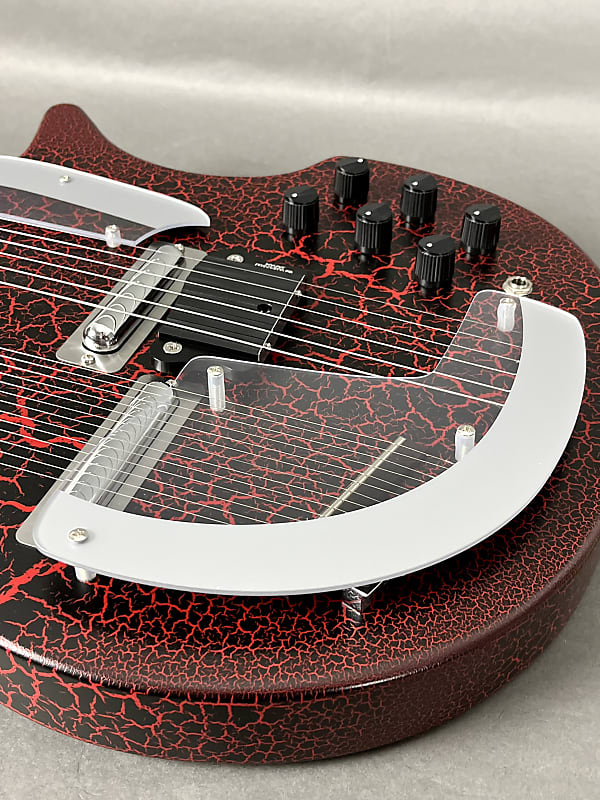 Danelectro Sitar - Red Crackle