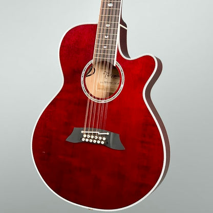 Takamine TSP158C-12 STR -  See-Thru Red