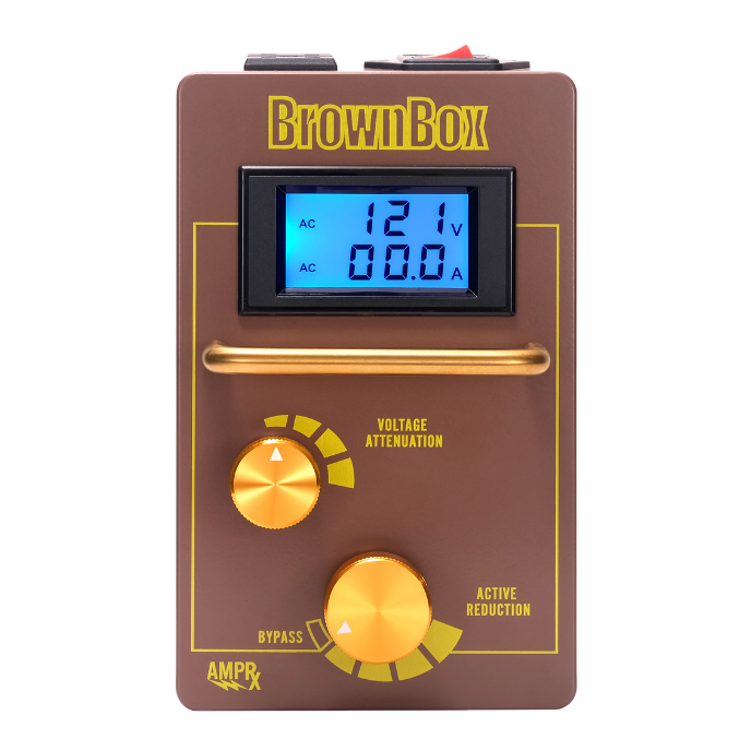 AmpRx BrownBox Input Voltage Attenuater for Full-Sized Tube Amps