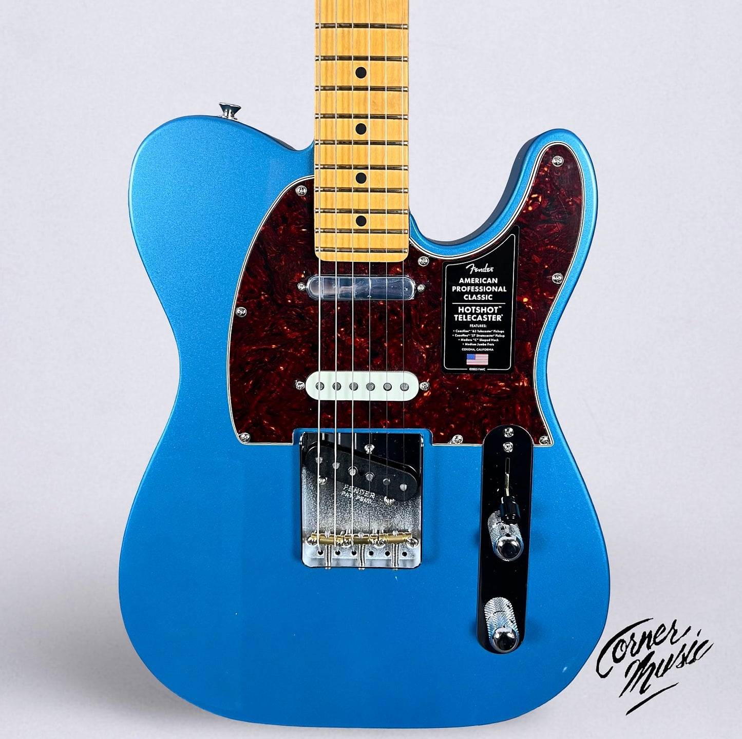 Fender American Professional Classic Hotshot Telecaster 2025 - Faded Lake Placid Blue
