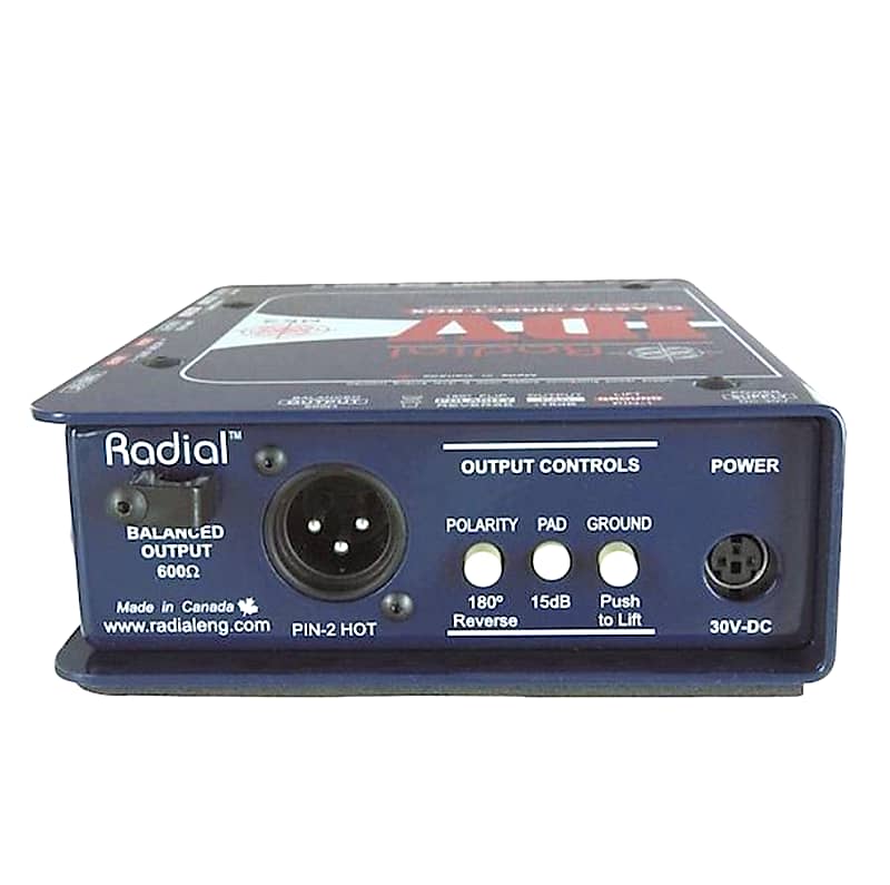 Radial JDV Class-A Super DI Active Direct Box - Mk III