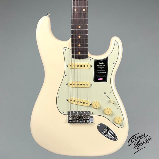 Fender American Vintage II 1961 Stratocaster 2023 - Olympic White