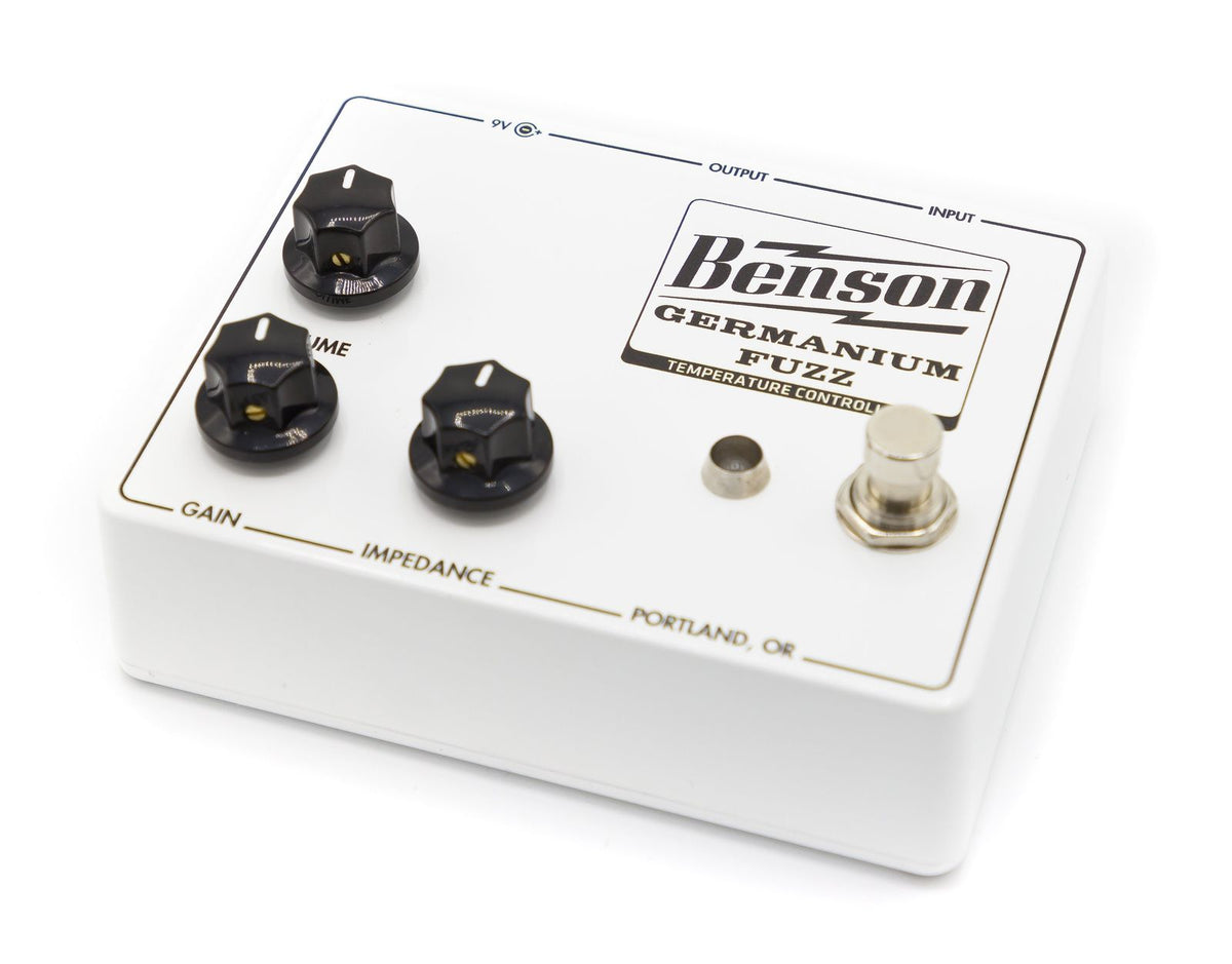 Benson Amps Germanium Fuzz Solar White - New In Box - Authorized Dealer