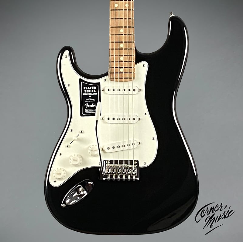 Fender Player Stratocaster Left-Handed 2021 Black w/ Pau Ferro