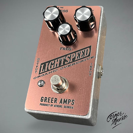 Greer Lightspeed Organic Overdrive - Corner Music Exclusive - Rose Gold/Black