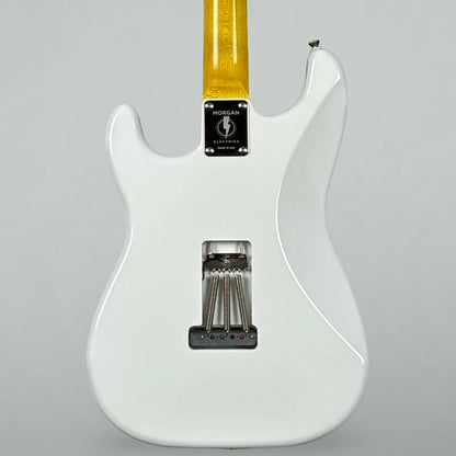 Morgan Electrics Standard Double Cut Pro 2025 - Olympic White